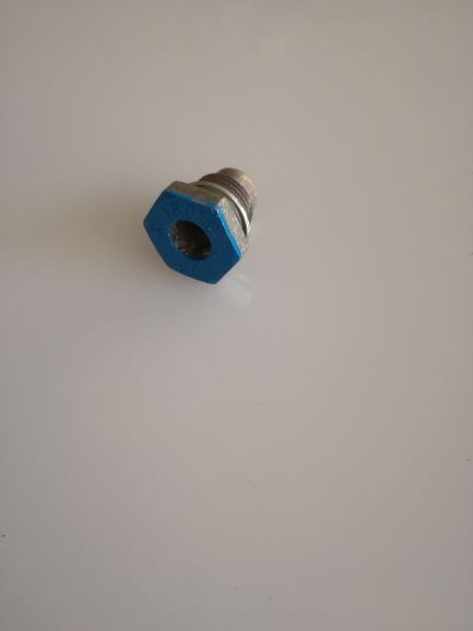 VOITH FUSIBLE PLUG Μ18 Χ 1,5 180ο C BLUE TCR.20101784010 WITH SEAL RING TCR.03658018